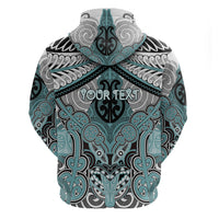 Aotearoa Iwi Ngati Paoa Personalised Hoodie Maori Kowhaiwhai Pattern