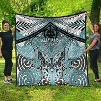Aotearoa Iwi Ngati Paoa Quilt Maori Kowhaiwhai Pattern