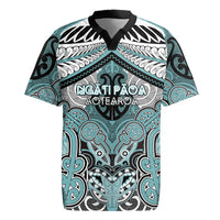 Aotearoa Iwi Ngati Paoa Personalised Rugby Jersey Maori Kowhaiwhai Pattern