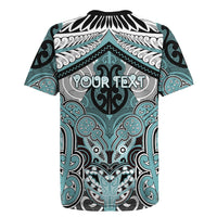 Aotearoa Iwi Ngati Paoa Personalised Rugby Jersey Maori Kowhaiwhai Pattern
