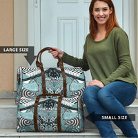 Aotearoa Iwi Ngati Paoa Travel Bag Maori Kowhaiwhai Pattern
