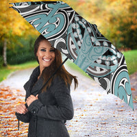 Aotearoa Iwi Ngati Paoa Umbrella Maori Kowhaiwhai Pattern