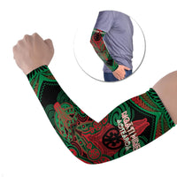 Aotearoa Iwi Ngati Hine Personalised Arm Sleeves Maori Kowhaiwhai Pattern
