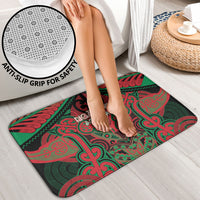 Aotearoa Iwi Ngati Hine Bathroom Set Maori Kowhaiwhai Pattern