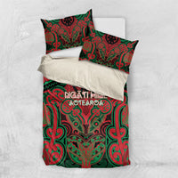 Aotearoa Iwi Ngati Hine Bedding Set Maori Kowhaiwhai Pattern