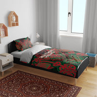 Aotearoa Iwi Ngati Hine Bedding Set Maori Kowhaiwhai Pattern