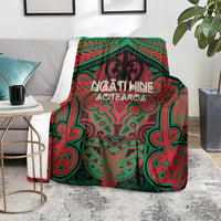Aotearoa Iwi Ngati Hine Blanket Maori Kowhaiwhai Pattern