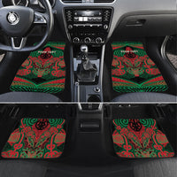 Aotearoa Iwi Ngati Hine Personalised Car Mats Maori Kowhaiwhai Pattern
