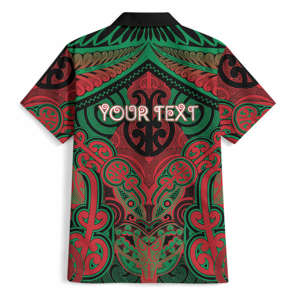 Aotearoa Iwi Ngati Hine Personalised Hawaiian Shirt Maori Kowhaiwhai Pattern