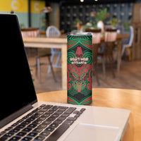 Aotearoa Iwi Ngati Hine Personalised Skinny Tumbler Maori Kowhaiwhai Pattern