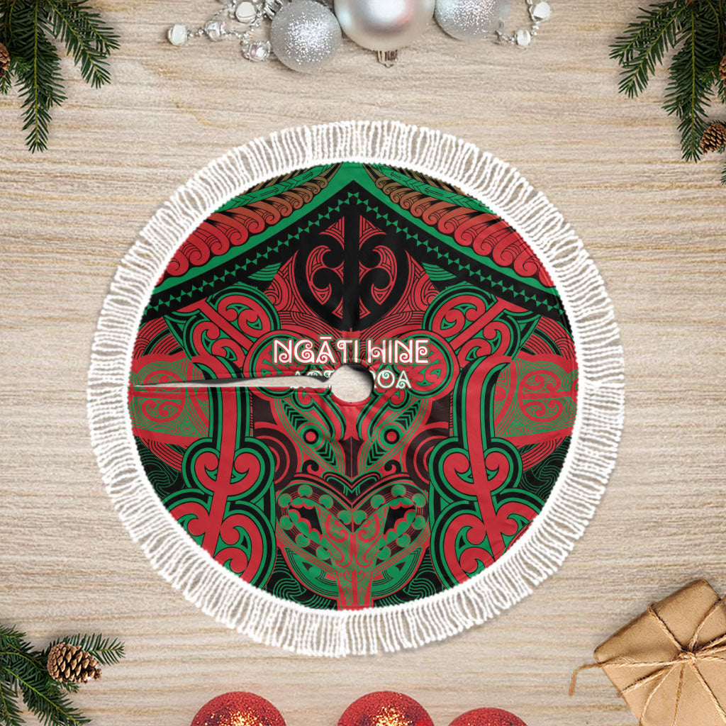 Aotearoa Iwi Ngati Hine Tree Skirt Maori Kowhaiwhai Pattern