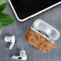 Brown Hawaii Palaka Cowboy AirPods Case Hawaiian Paniolo Festival Spirit LT19 - Polynesian Pride
