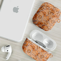Brown Hawaii Palaka Cowboy AirPods Case Hawaiian Paniolo Festival Spirit LT19 - Polynesian Pride
