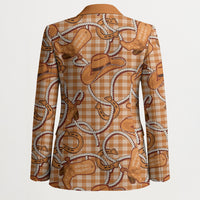 Brown Hawaii Palaka Cowboy Blazer Hawaiian Paniolo Festival Spirit LT19 - Polynesian Pride