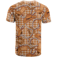 Brown Hawaii Palaka Cowboy T Shirt Hawaiian Paniolo Festival Spirit LT19 - Polynesian Pride