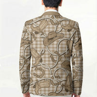 Beige Hawaii Palaka Cowboy Blazer Hawaiian Paniolo Festival Spirit LT19 - Polynesian Pride