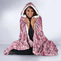 Pink Hawaii Palaka Cowboy Hooded Blanket Hawaiian Paniolo Festival Spirit LT19 - Polynesian Pride