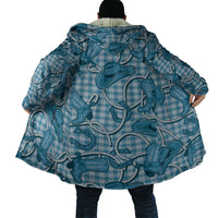Blue Hawaii Palaka Cowboy Cloak Hawaiian Paniolo Festival Spirit LT19 - Polynesian Pride