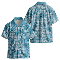 Blue Hawaii Palaka Cowboy Kid Hawaiian Shirt Hawaiian Paniolo Festival Spirit LT19 - Polynesian Pride