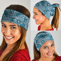 Blue Hawaii Palaka Cowboy Neck Gaiter Hawaiian Paniolo Festival Spirit LT19 - Polynesian Pride