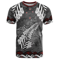 New Zealand Weka Personalised T Shirt Aotearoa Hen Silver Fern Maori Pattern