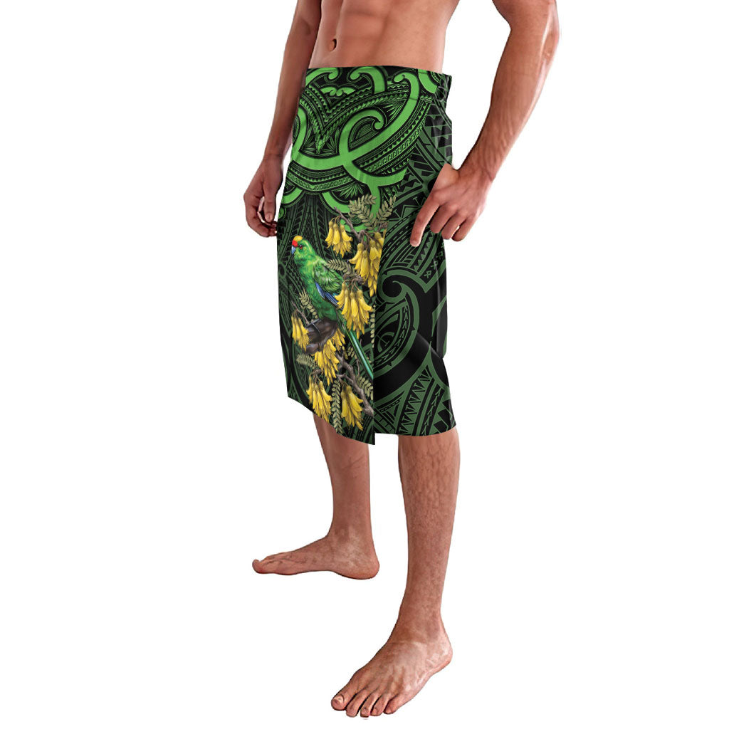 New Zealand Parakeet Bird Lavalava Maori Kakariki Kowhai Maori Pattern