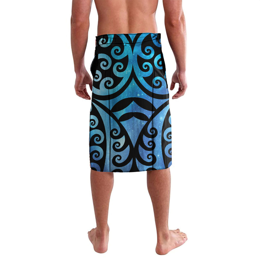 Tui Bird Kakabeak New Zealand Lavalava Clianthus Galaxy Maori Koru Pattern