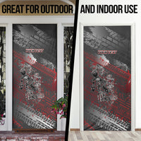 Personalised Cycling New Zealand Door Cover Aotearoa Pride Sportswear
