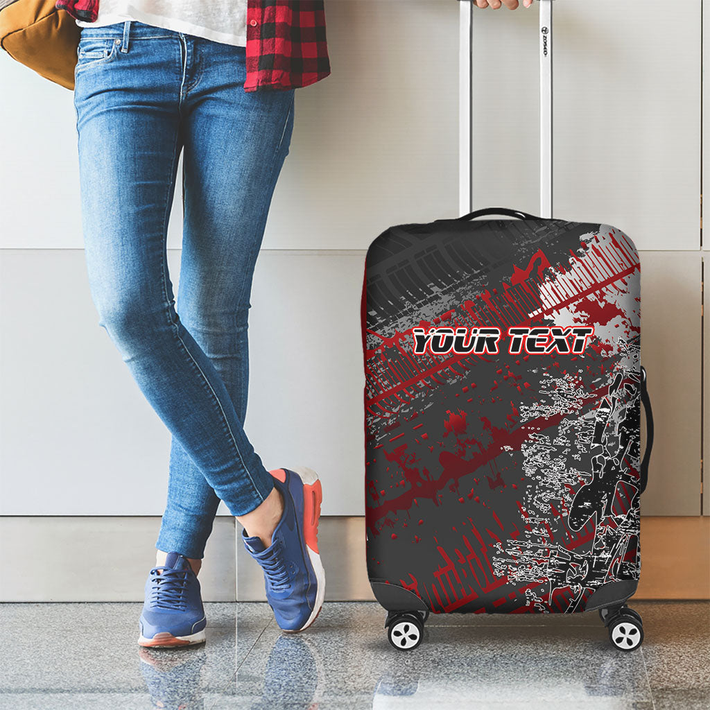 Personalised Cycling New Zealand Luggage Cover Aotearoa Pride Sportswear