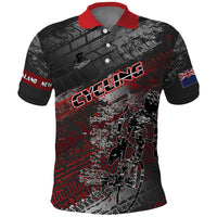 Personalised Cycling New Zealand Polo Shirt Aotearoa Pride Sportswear
