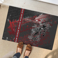 Personalised Cycling New Zealand Rubber Doormat Aotearoa Pride Sportswear