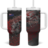 Personalised Cycling New Zealand Tumbler With Handle Aotearoa Pride Sportswear