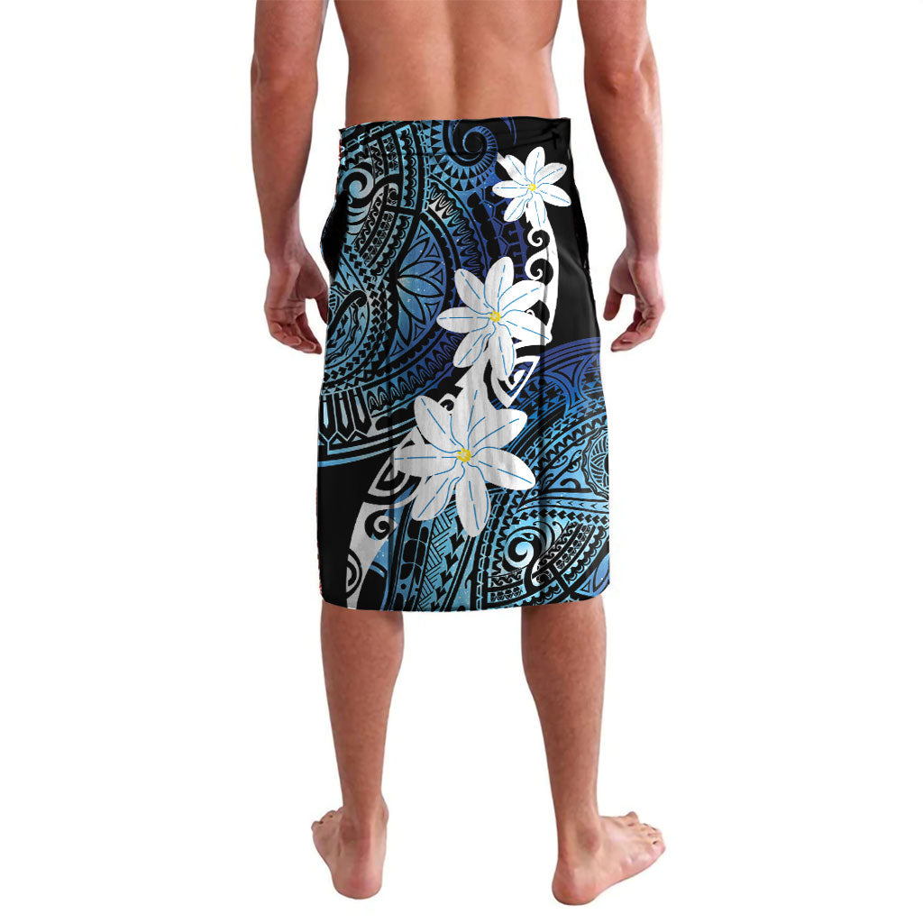 Cook Islands Maori Language Week Lavalava Tiare Maori Kuki Airani Blue Pattern