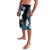 Cook Islands Maori Language Week Lavalava Tiare Maori Kuki Airani Blue Pattern