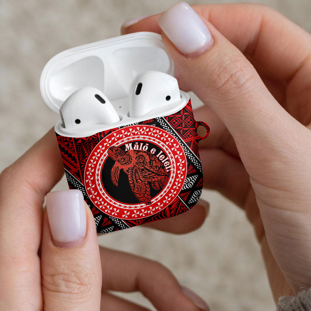 Tonga Language Week AirPods Case Heilala Turtle Malo E Lelei