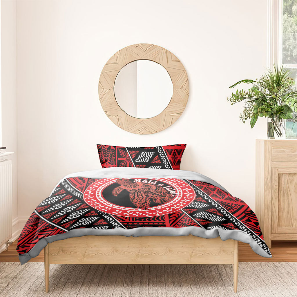 Tonga Language Week Bedding Set Heilala Turtle Malo E Lelei