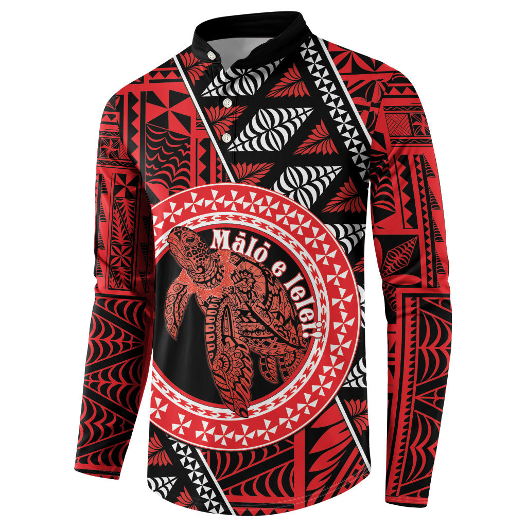 Personalised Tonga Language Week Button Sweatshirt Heilala Turtle Malo E Lelei