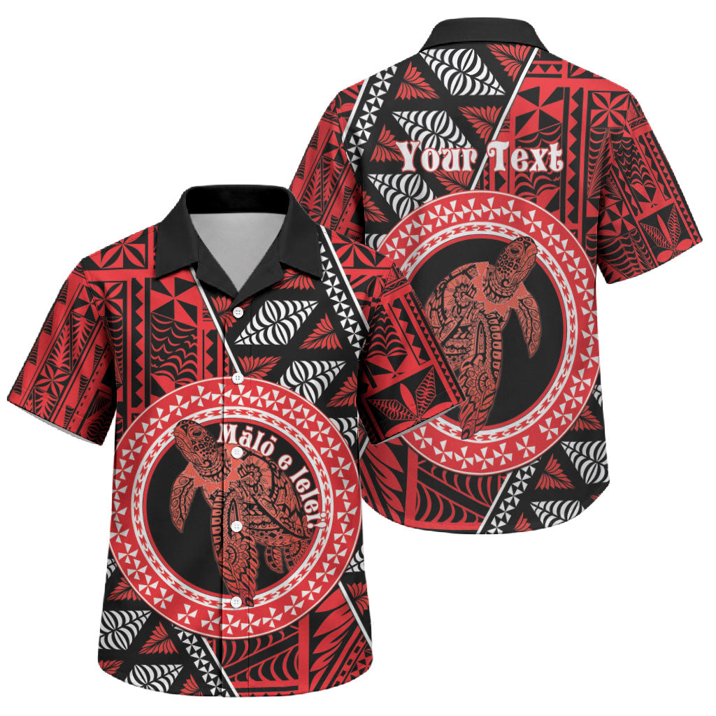 Personalised Tonga Language Week Family Matching Off Shoulder Maxi Dress and Hawaiian Shirt Heilala Turtle Malo E Lelei
