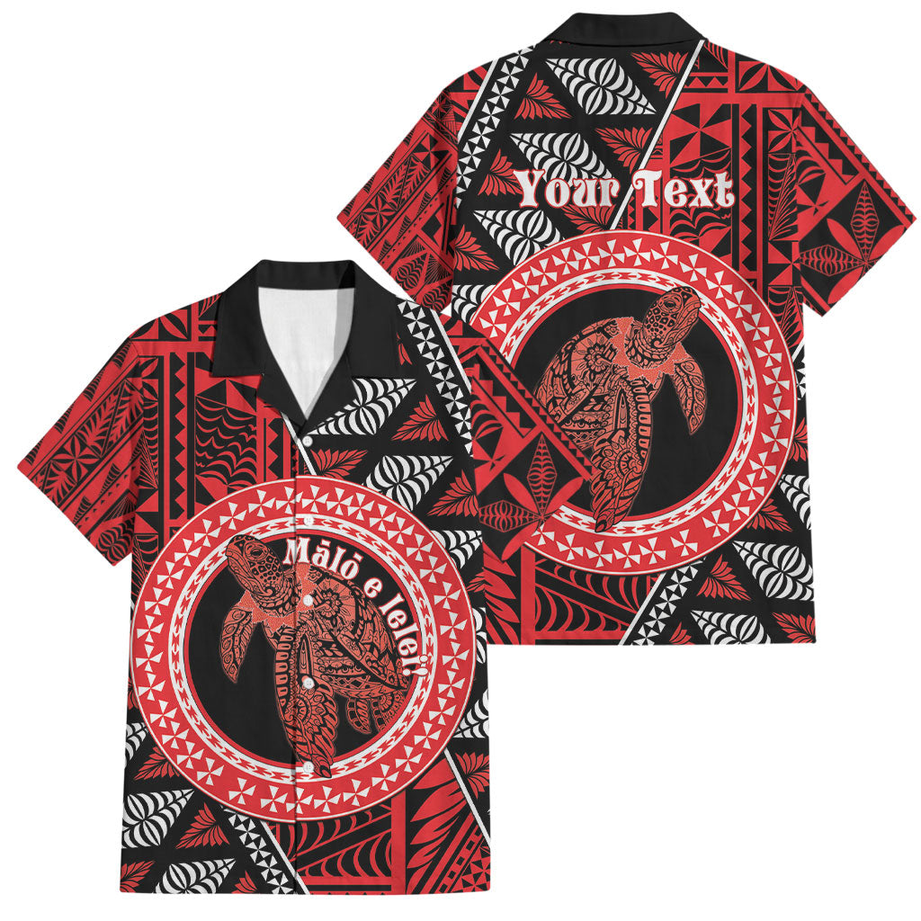 Personalised Tonga Language Week Family Matching Puletasi and Hawaiian Shirt Heilala Turtle Malo E Lelei