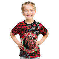 Personalised Tonga Language Week Kid T Shirt Heilala Turtle Malo E Lelei