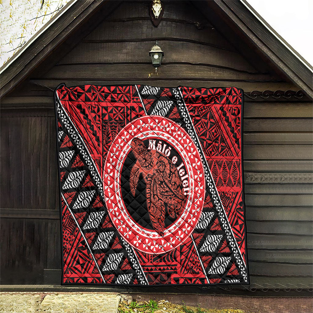 Tonga Language Week Quilt Heilala Turtle Malo E Lelei