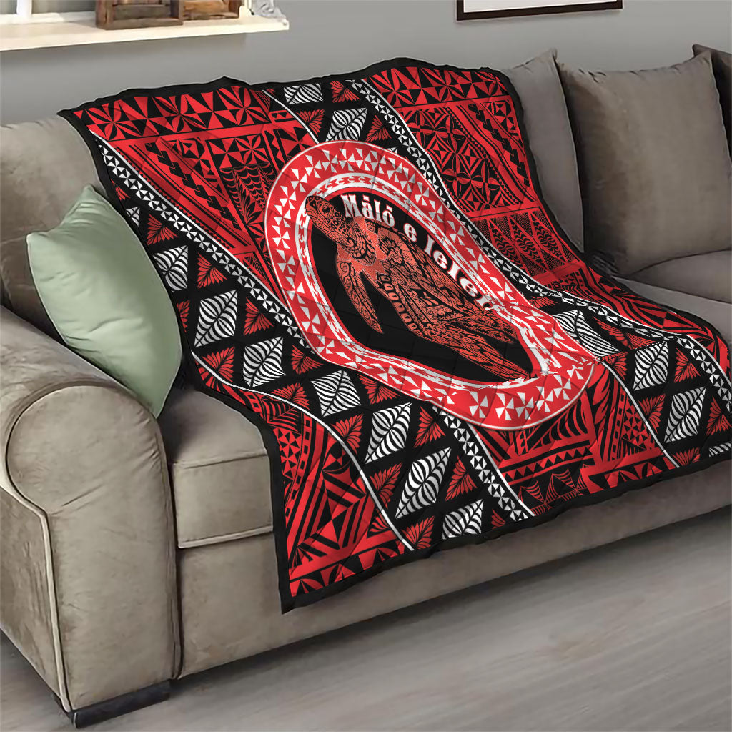 Tonga Language Week Quilt Heilala Turtle Malo E Lelei