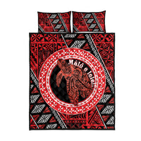 Tonga Language Week Quilt Bed Set Heilala Turtle Malo E Lelei