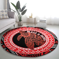 Tonga Language Week Round Carpet Heilala Turtle Malo E Lelei