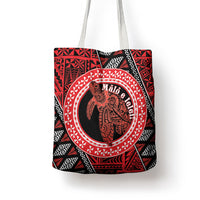 Tonga Language Week Tote Bag Heilala Turtle Malo E Lelei