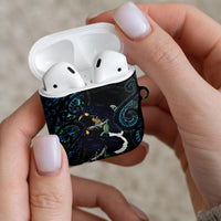 New Zealand Huia Bird AirPods Case Paua Shell Maori Pattern LT22 - Polynesian Pride