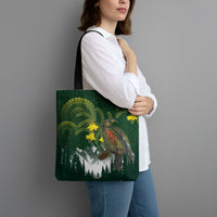 Kea Bird Kowhai New Zealand Tote Bag Mountain Landscape Maori Art