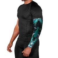 New Zealand Kotiate Weapon Arm Sleeves Aotearoa Mango Paua Shell Maori Pattern