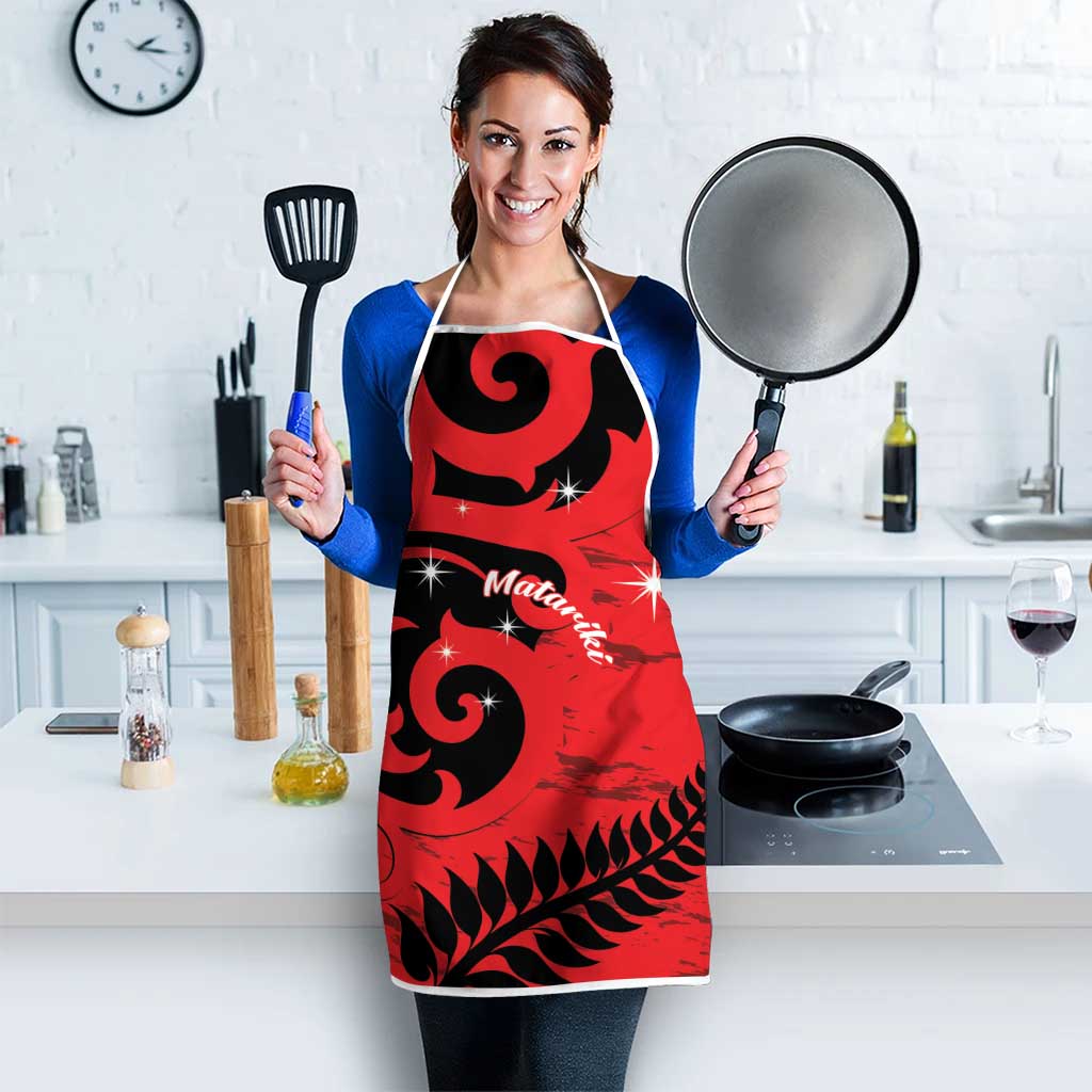 New Zealand Matariki Apron Maori New Year Koru Pattern