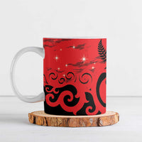 New Zealand Matariki Ceramic Mug Maori New Year Koru Pattern